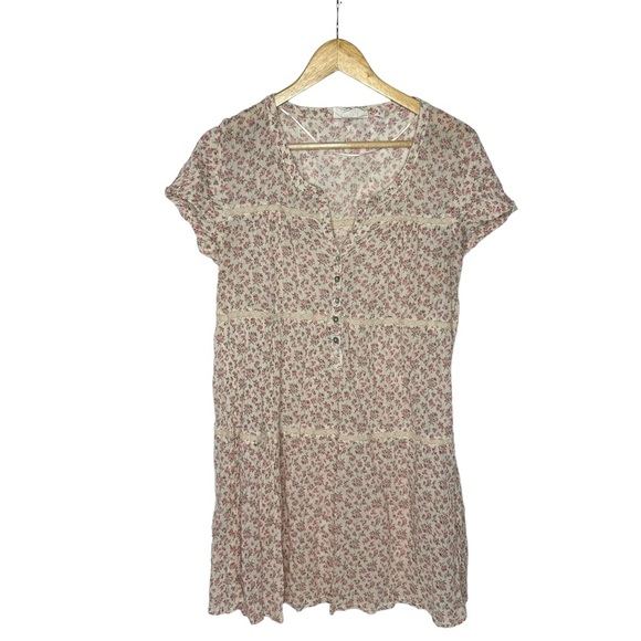 H&M Dresses & Skirts - LOGG by H&M Floral Mini Babydoll Dress US 14